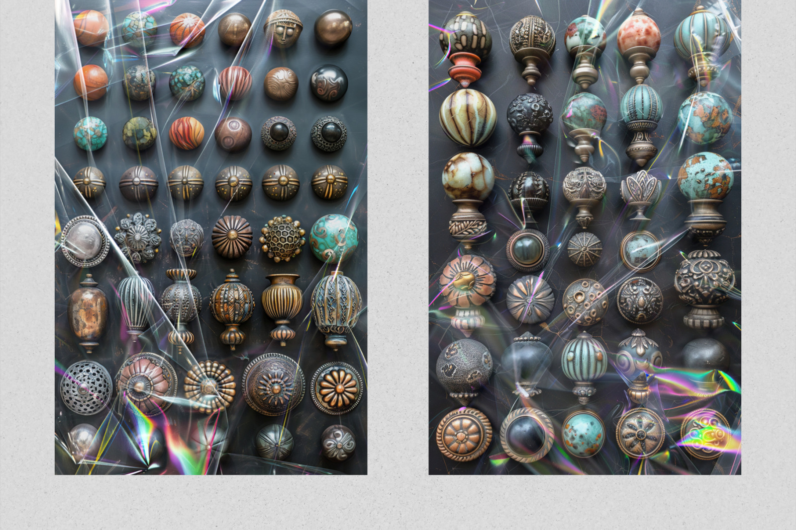 32 Iridescent Cellophane Wrap Effect Photo Overlays 32 Iridescent Cellophane Wrap Effect Photo Overlays