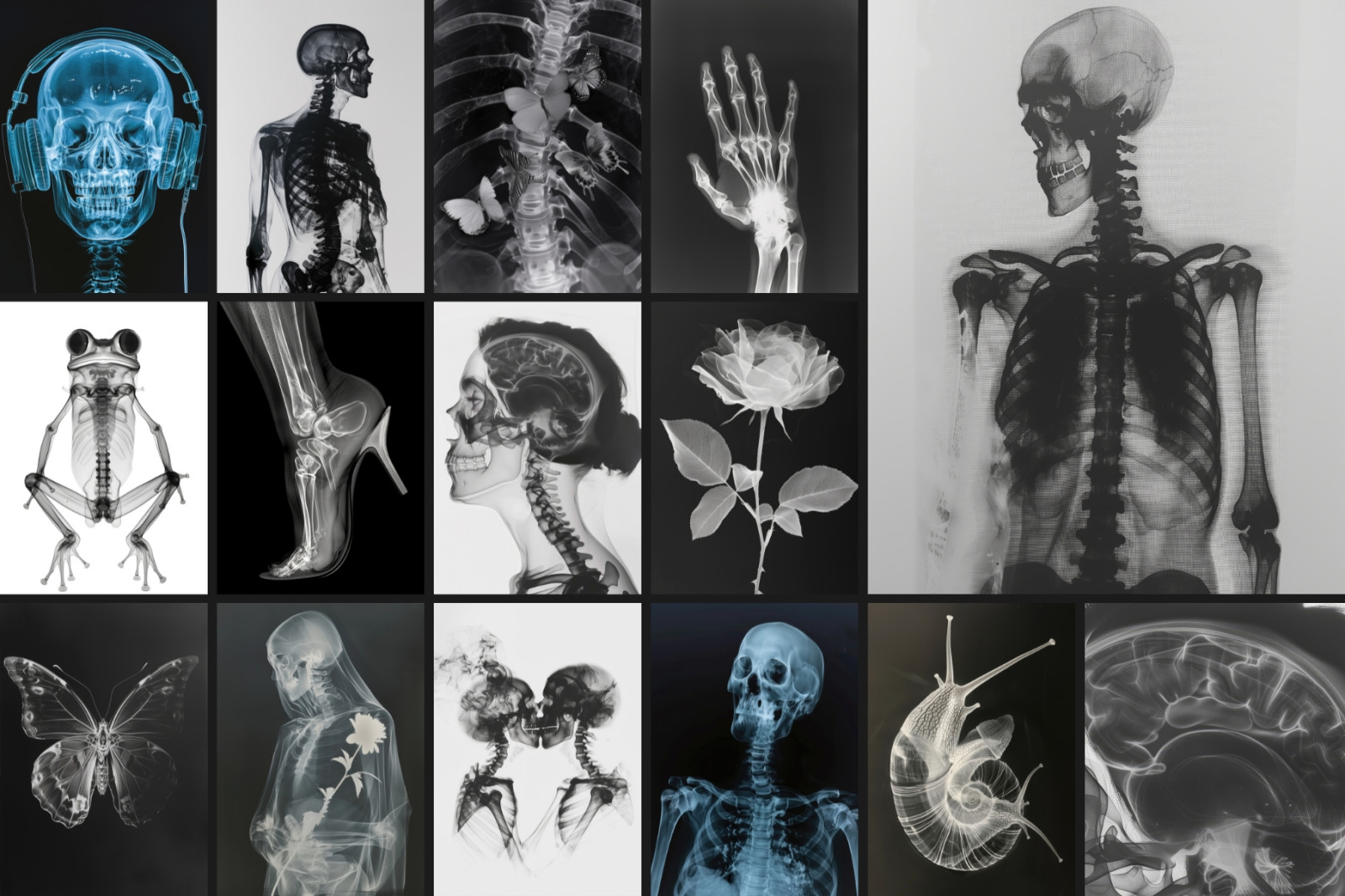 55 Immortal X-ray Print Posters