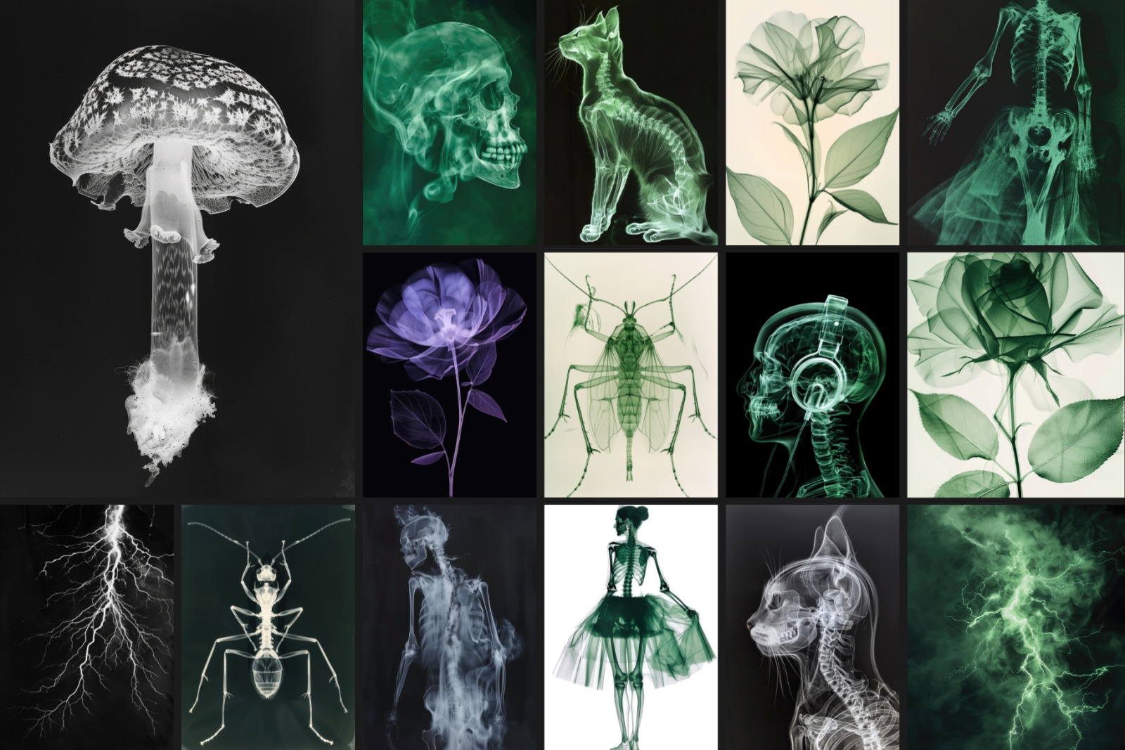 55 Immortal X-ray Print Posters