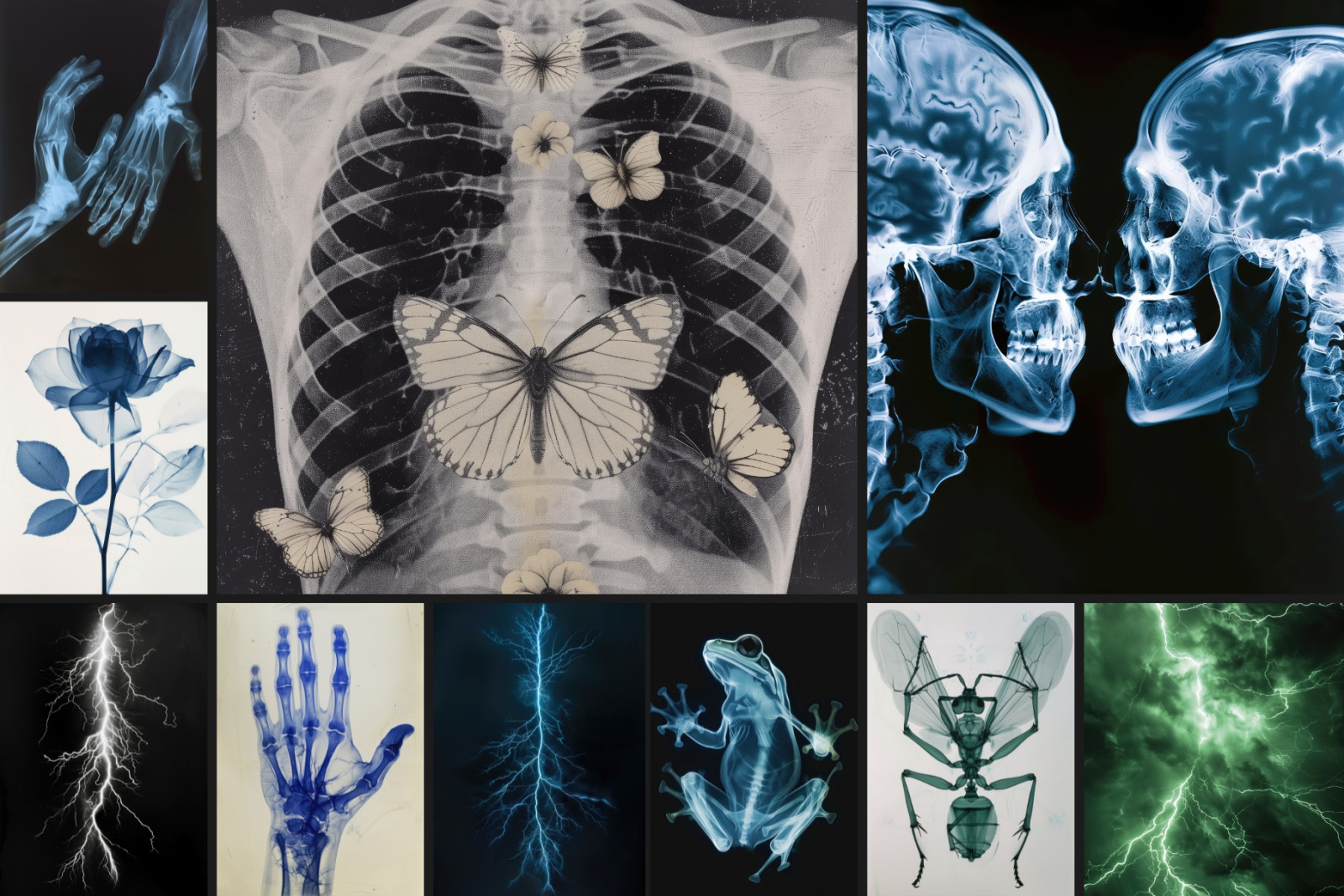 55 Immortal X-ray Print Posters