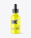 Glossy Dropper Bottle Mockup