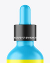 Matte Dropper Bottle Mockup