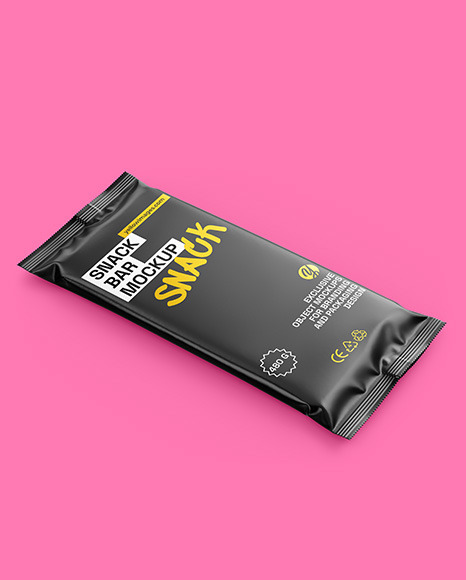 Matte Chocolate Bar Mockup