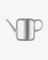 Metallic Watering Can Mockup