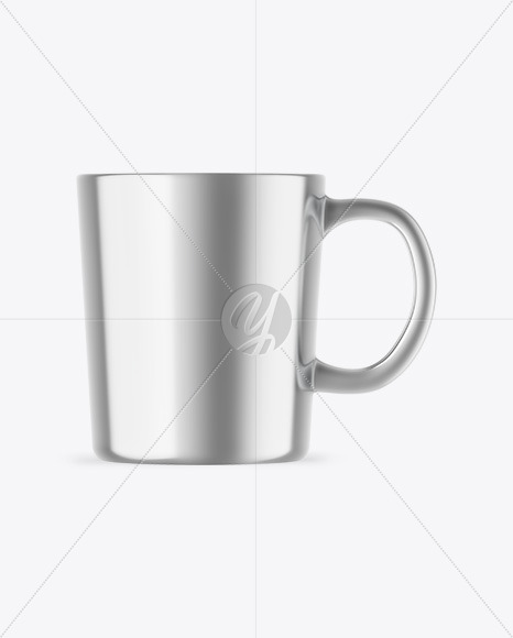 Metallic Mug Mockup