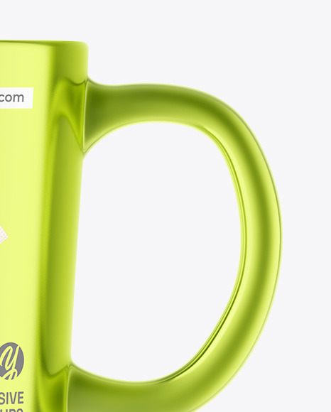 Metallic Mug Mockup