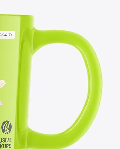 Glossy Mug Mockup