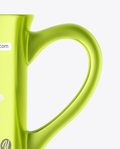 Metallic Mug Mockup