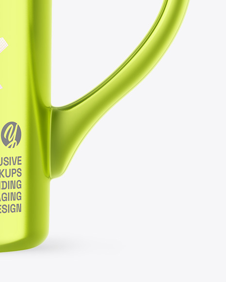 Metallic Mug Mockup
