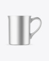 Matte Metallic Mug Mockup