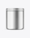 Metallic Protein Jar Mockup