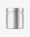 Metallic Protein Jar Mockup