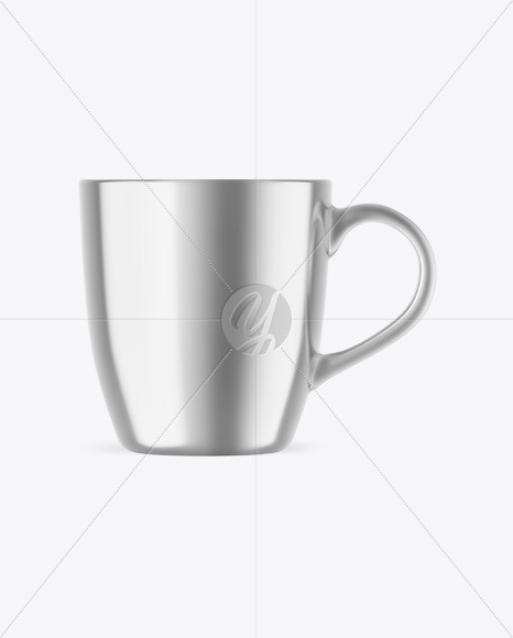 Metallic Mug Mockup