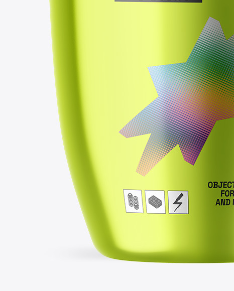 Metallic Mug Mockup