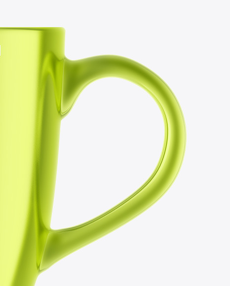 Metallic Mug Mockup