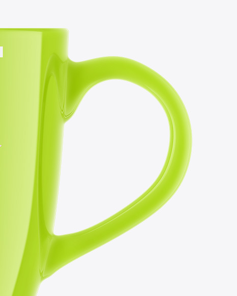 Glossy Mug Mockup