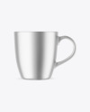 Matte Metallic Mug Mockup