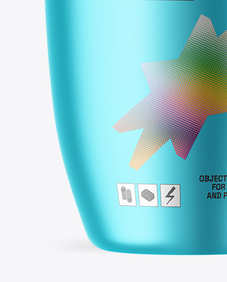 Matte Metallic Mug Mockup