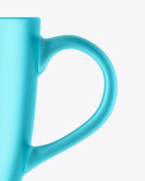 Matte Metallic Mug Mockup