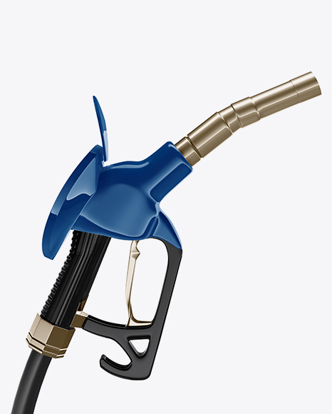 Gas Nozzle Mockup - Top & Side View