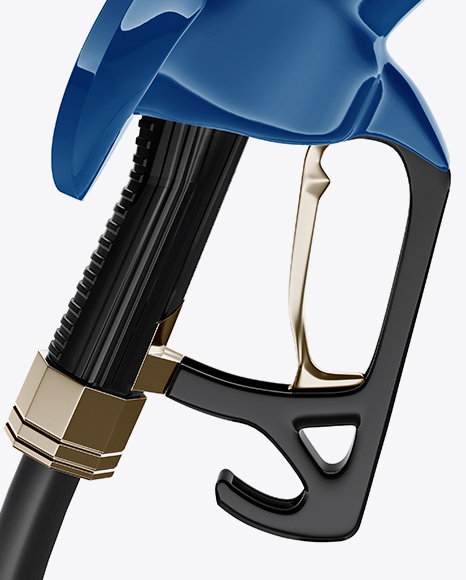 Gas Nozzle Mockup - Top & Side View