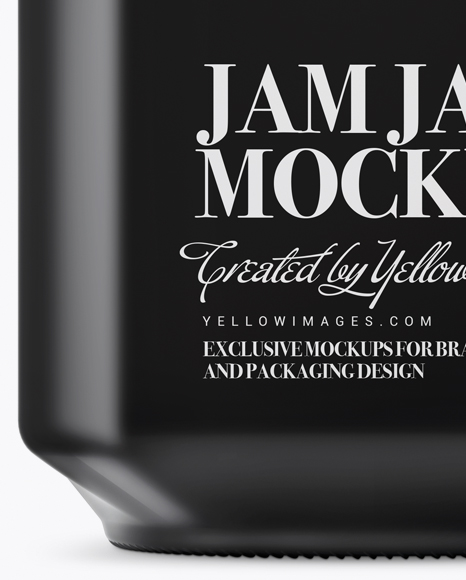 900ml Matte Ceramic Jam Jar w/ Clamp Lid Mockup 900ml Matte Ceramic Jam Jar w/ Clamp Lid Mockup