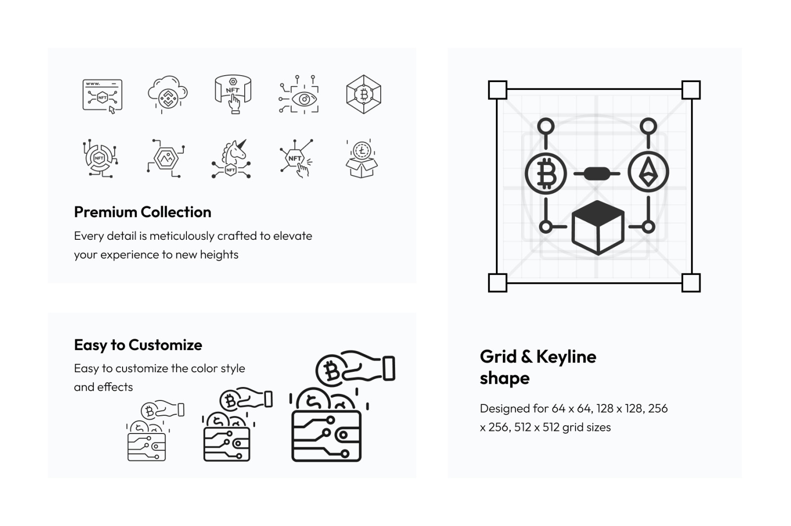 Linear NFT Icons Linear NFT Icons