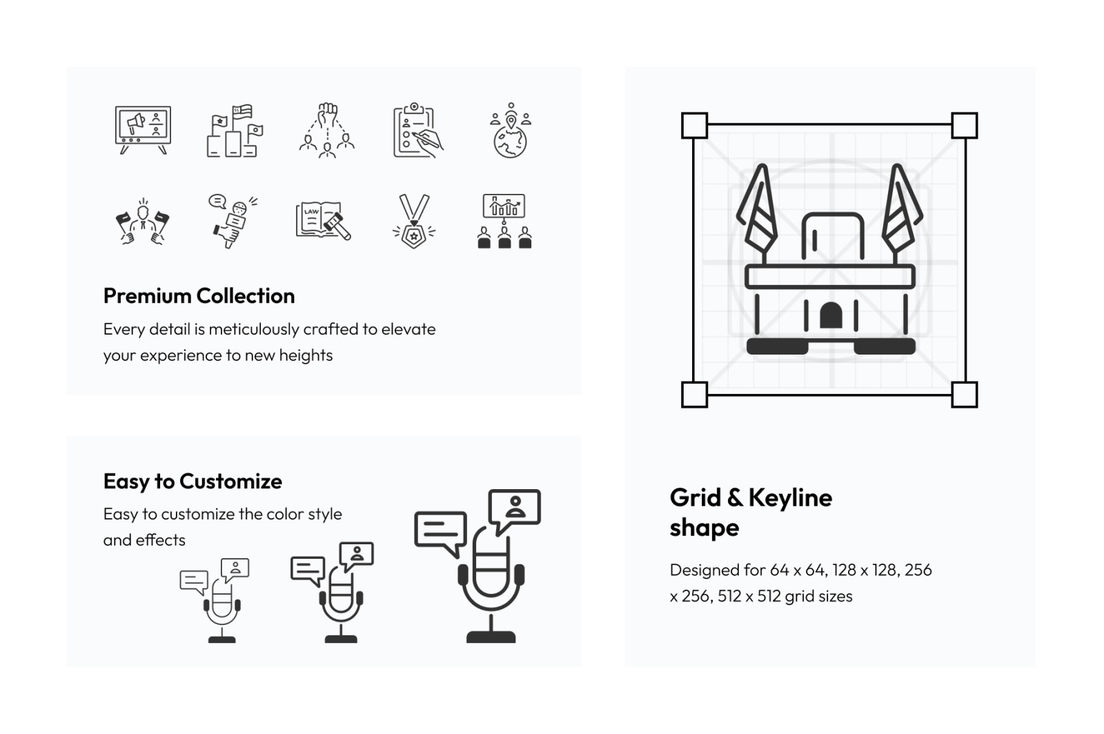 Animated US Elections Icons Animated US Elections Icons
