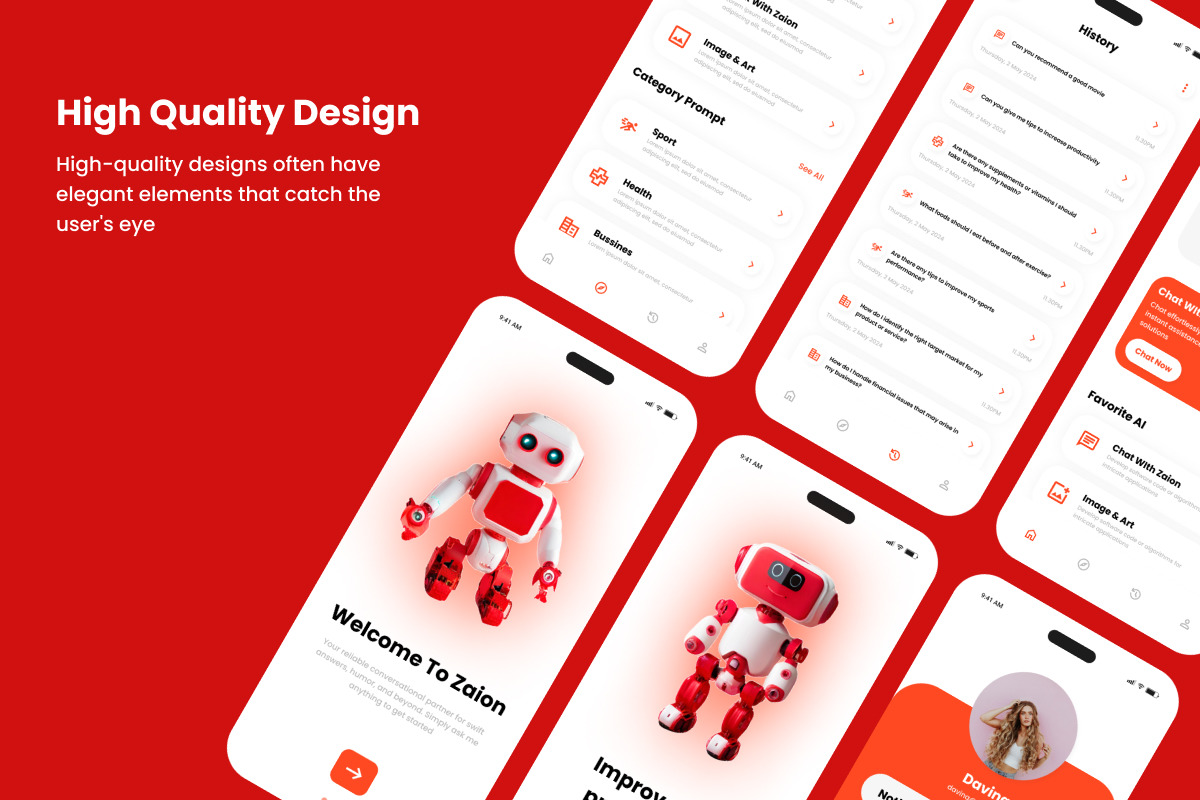 Zaion - Ai Chatbot Mobile App