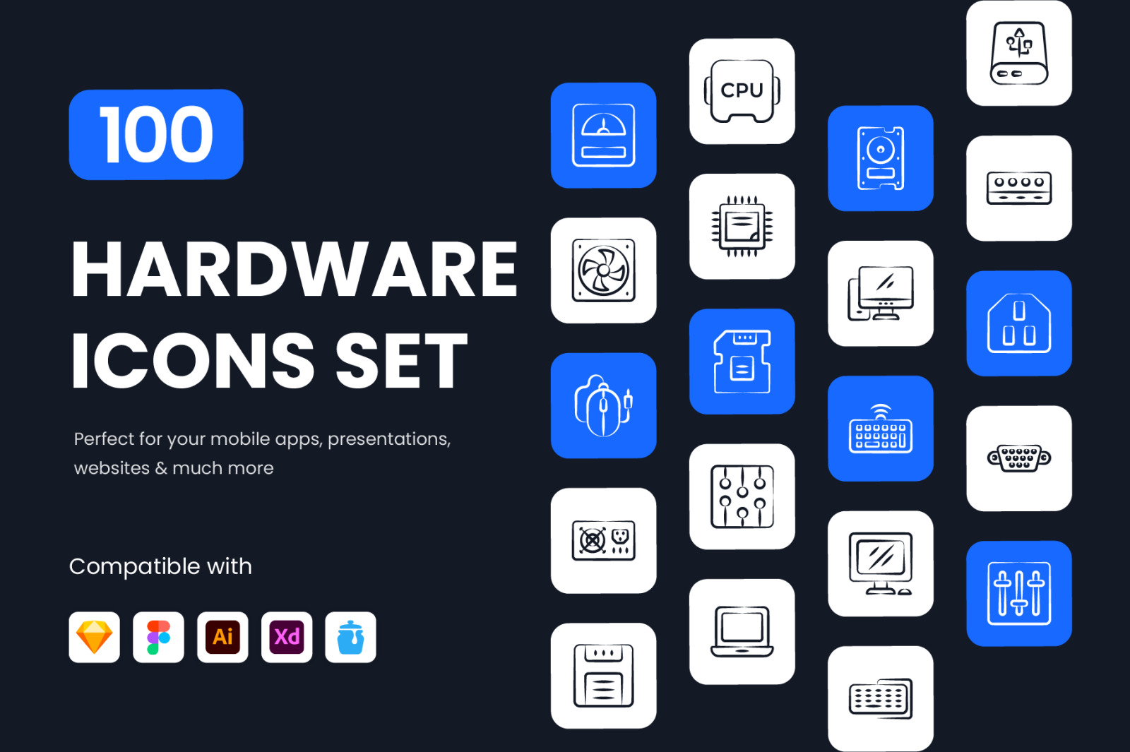 Hardware Icon Set Hardware Icon Set