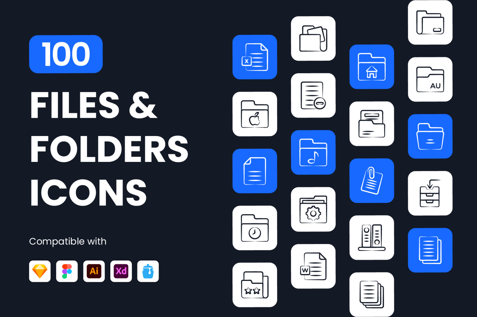 Files and Folders Icons Files and Folders Icons