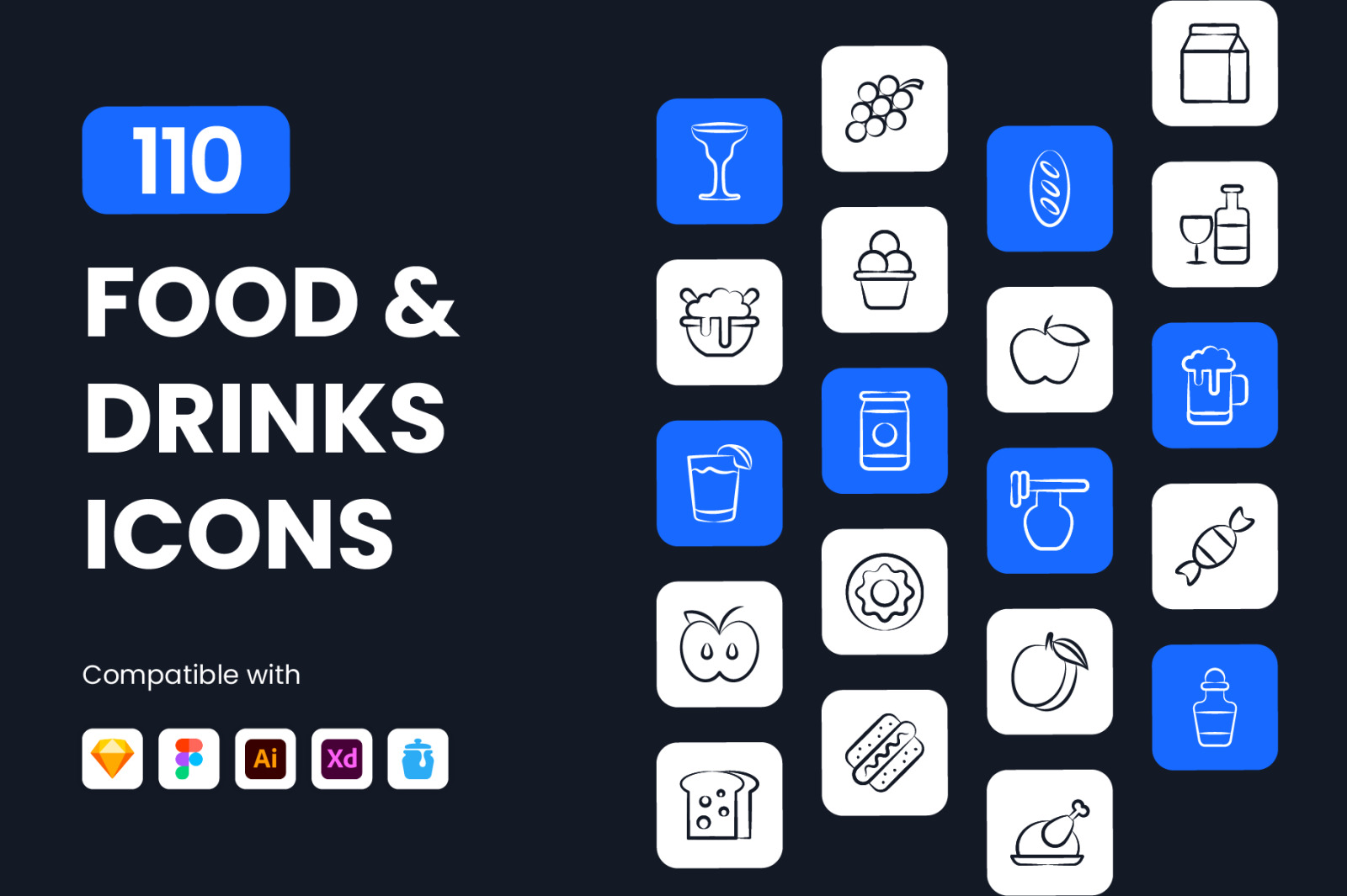 Food and Drinks Icons