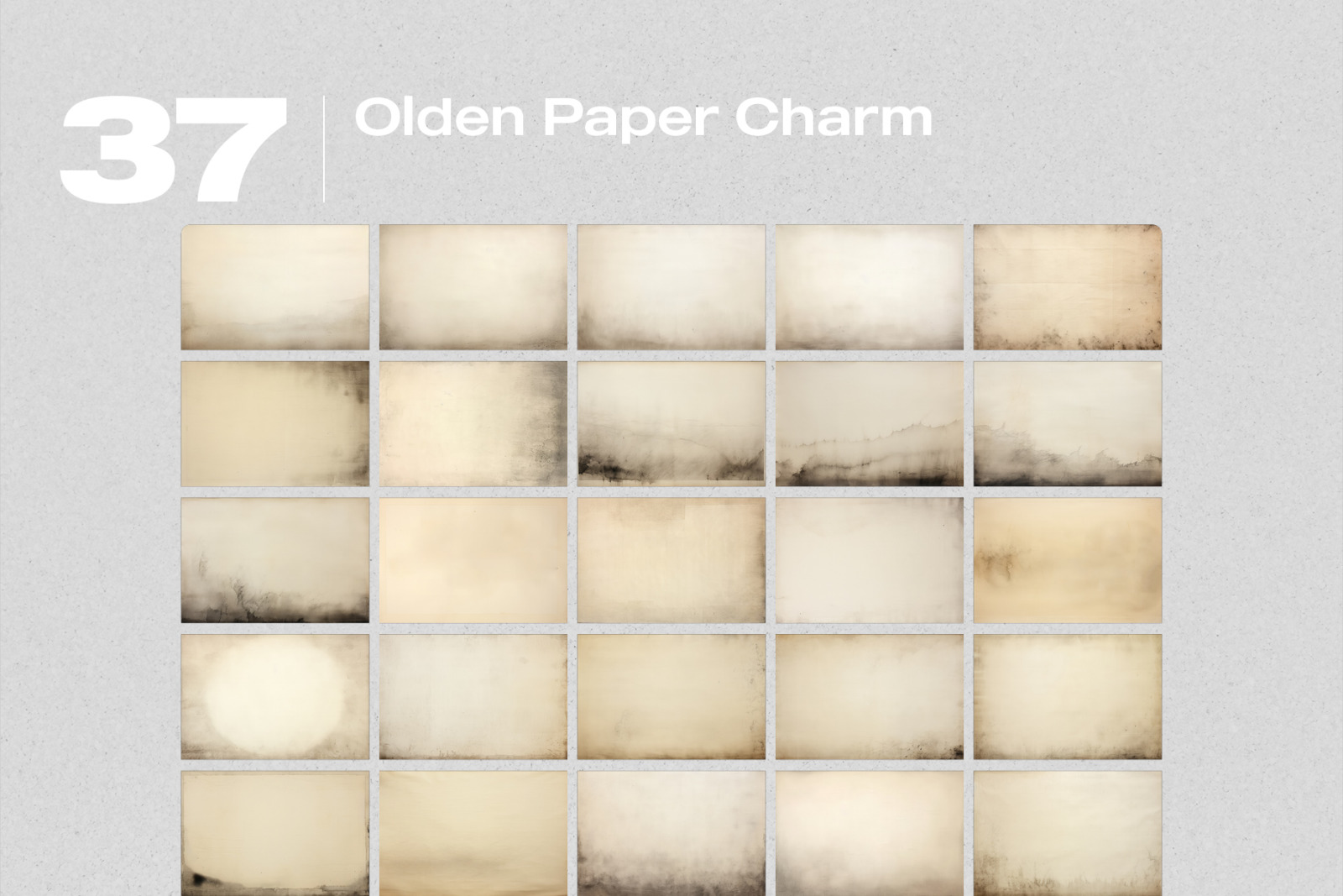 74 Olden Paper Charm Effect Photo Overlays