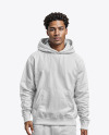 Man in a Hoodie Mockup