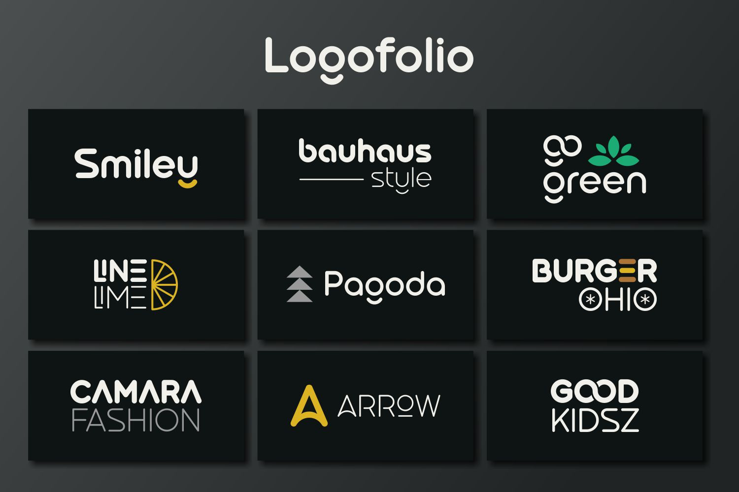 Goodly - Geometric Rounded Fonts Family Goodly - Geometric Rounded Fonts Family