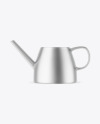 Matte Metallic Watering Can Mockup