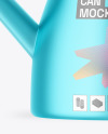 Matte Metallic Watering Can Mockup