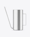 Metallic Watering Can Mockup