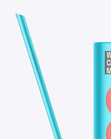 Matte Metallic Watering Can Mockup