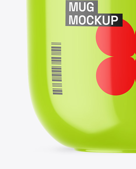 Glossy Mug Mockup