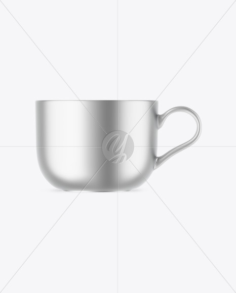 Matte Metallic Mug Mockup