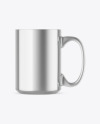 Metallic Mug Mockup