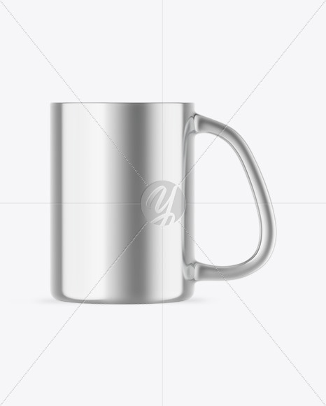 Metallic Mug Mockup