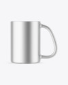 Matte Metallic Mug Mockup