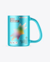 Matte Metallic Mug Mockup