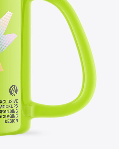 Glossy Mug Mockup