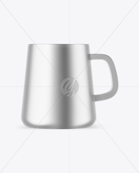 Matte Metallic Mug Mockup