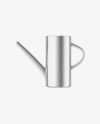 Metallic Watering Can Mockup