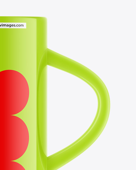 Glossy Watering Can Mockup