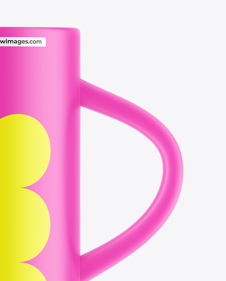 Matte Watering Can Mockup